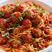 Pasta with Meatball