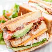 Turkey Club Sandwich